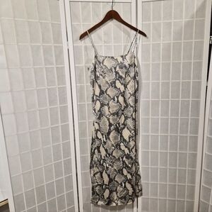 H&M Gray Python Dress NWT Sz XS
